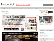 Tablet Screenshot of instantpot.us